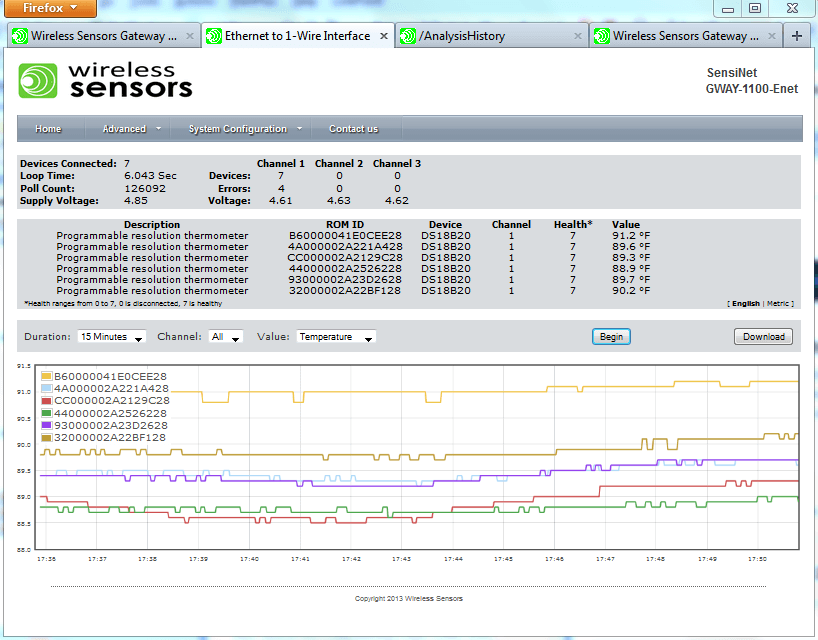 gateway browser wired